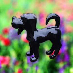 Ontmoet Pluto, het perfecte tuinmaatje! Met een hoogte van 40 cm en een elegante zwarte kleur voegt Pluto een vleugje humor en stijl toe aan elke tuin.