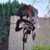 Windmolen Houtlook met metalen windvaan