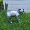 Kitty, mini kat antiek zilver