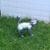 Kitty, mini kat antiek zilver