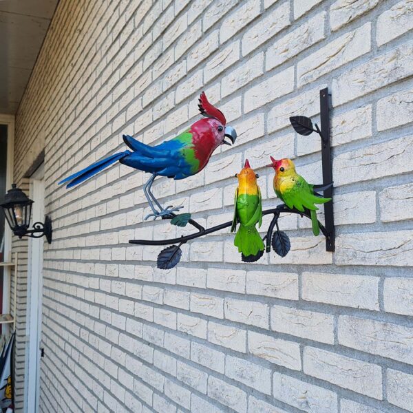 VROLIKE VOGELS WANDDECO