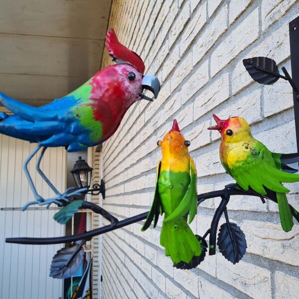 VROLIKE VOGELS WANDDECO